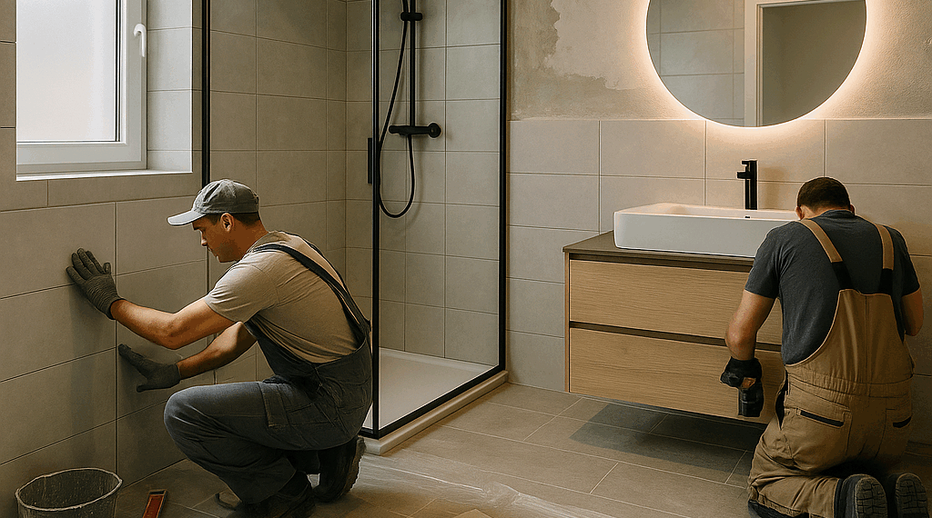 Buca Banyo Tadilatı | Maydek İnşaat çalışma örneği