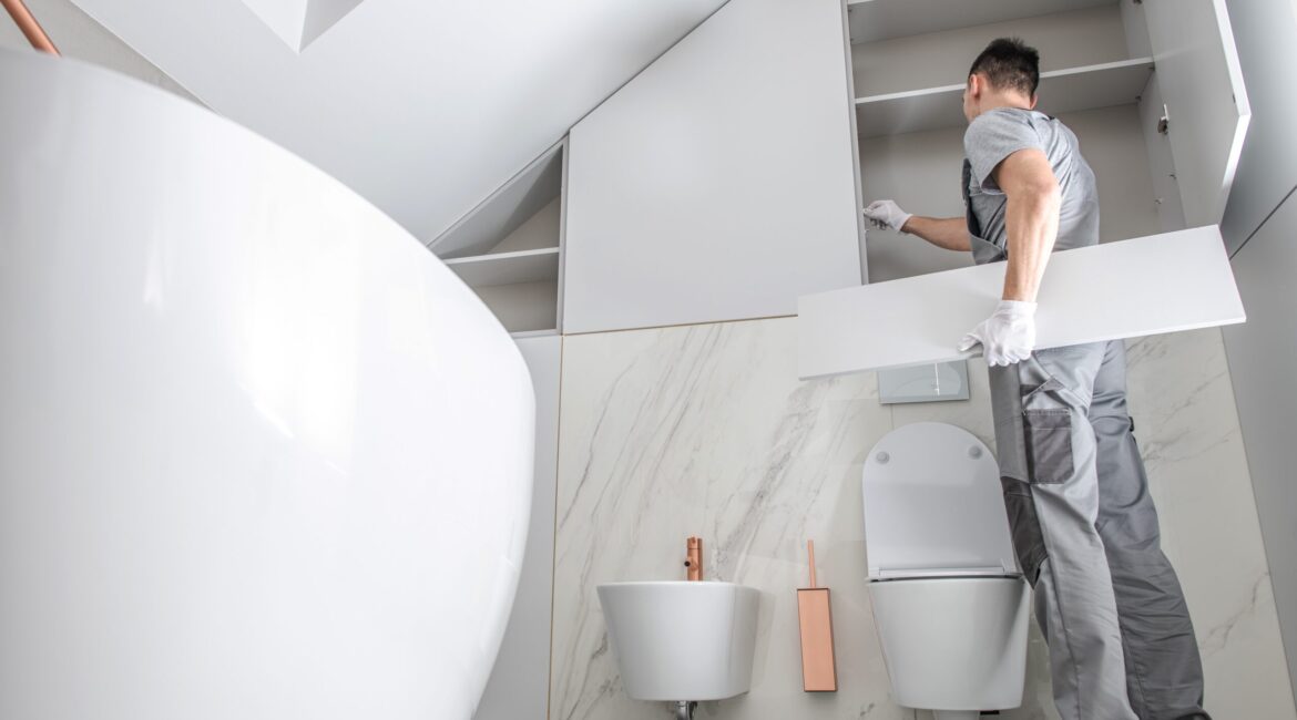 New Bathroom Interior Finishing - Maydek İnşaat İzmir