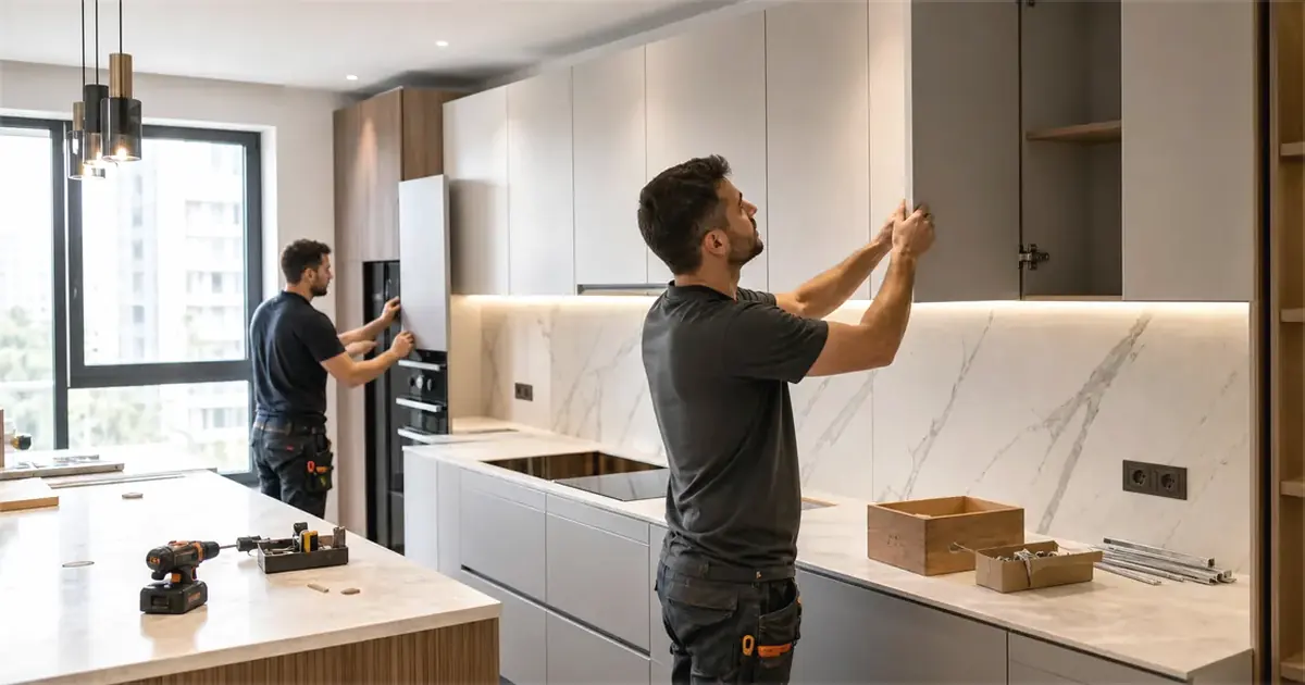 İzmir Konak Cimentepe Mutfak Tadilatı