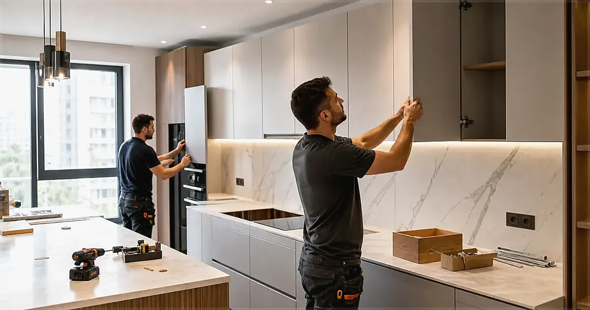 İzmir Konak Veziraga Mutfak Tadilatı