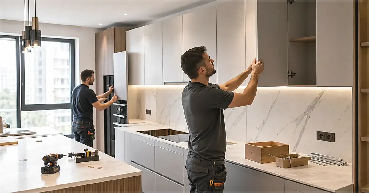 İzmir Konak Zeytinlik Mutfak Tadilatı